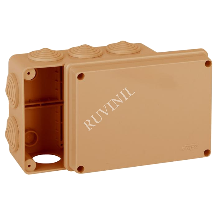 67053НГ-10-06 Тусо.Коробка расп. для о/п, 150х110х70мм не распр.горение HF